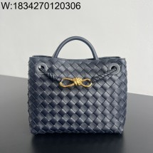 징 팩토리 보테가베네타 스몰 안디아모 743568 25*22*10.5cm 녹터널