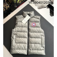 V공장 개나다구스 패딩 조끼 연그...