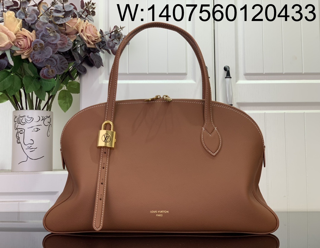 [88factory] 루이비통 로우 키 더플 토트 M26688 43.5*26.5*14.5cm 꼬냑