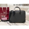 [JHL] 구찌 GG 엠블럼 미디움 브리프케이스 블랙 821149 40*30*6cm