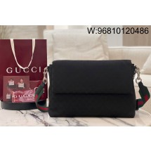 [JHL] 구찌 미디움 GG 크로스바디백 웹 블랙 821616 36*25*12cm