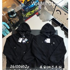 V공장 루이비통 테일러드 테크니컬 울 후디드 블루종 후드집업 1AIWF7