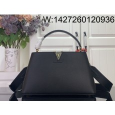 [88factory] 루이비통 카퓌신 MM 수플 M14371 33*24*12cm 블랙