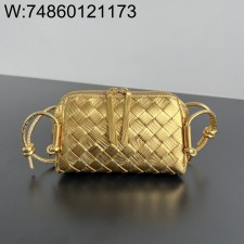 징 팩토리 보테가베네타 콘서트 파우치 794258 18.5*11.5*8.5cm 골드