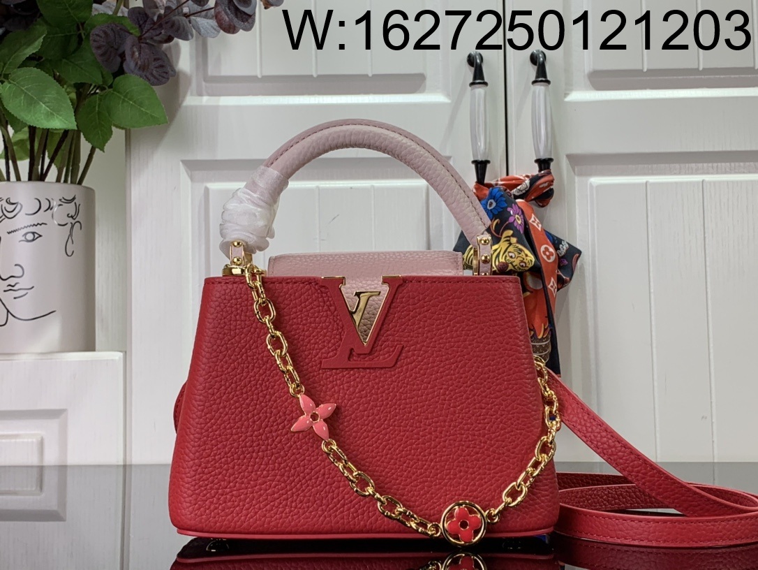 [88factory] 루이비통 카퓌신 미니 M20708 레드 21cm