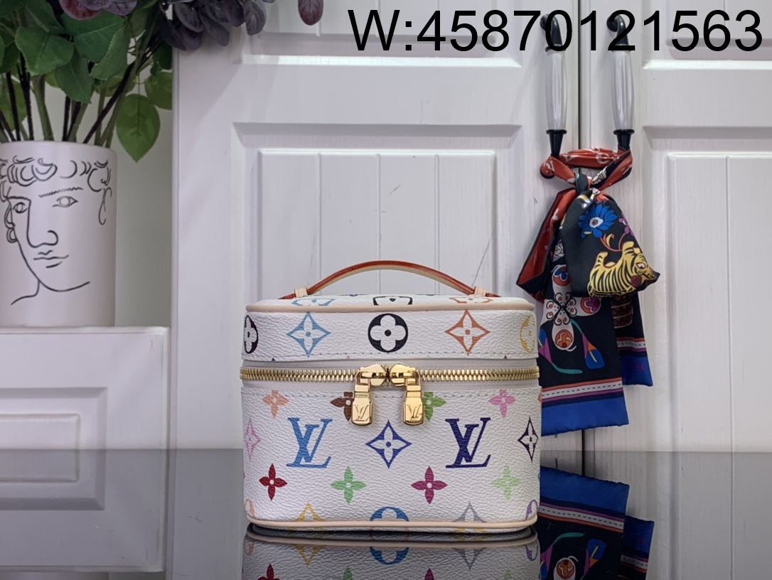 [88factory] 루이비통 나이스 나노 화이트 M27941 M44936 14*10.2*8.5cm