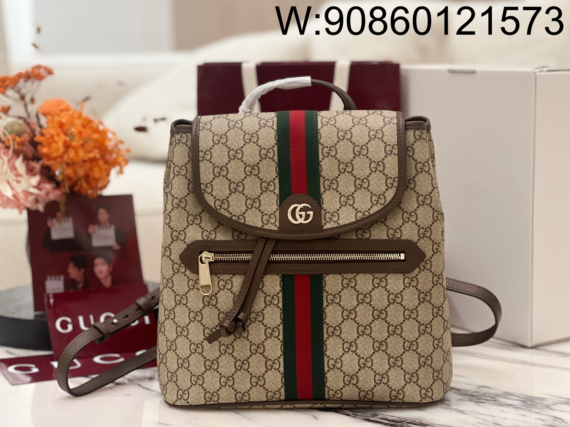 [JHL] 구찌 오피디아 미디엄 백팩 836855 28*30*18cm