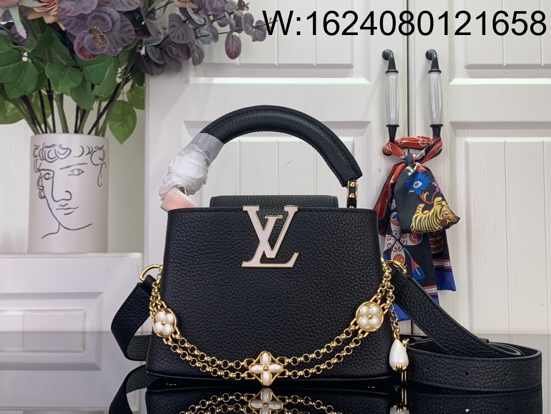 [88factory] 루이비통 카퓌신 미니 M25461 21*14*8cm 블랙