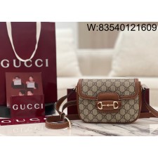 [JHL] 구찌 홀스빗 1955 미니 숄더백 베이지 앙코라 브라운 815205 20*14*5cm