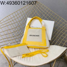 [dxg] 발렌시아가 캔버스 스몰 토트백 26*20*9cm 옐로우