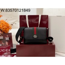 [JHL] 구찌 오피디아 미니백 838599 18.5*12*5cm 블랙 레더