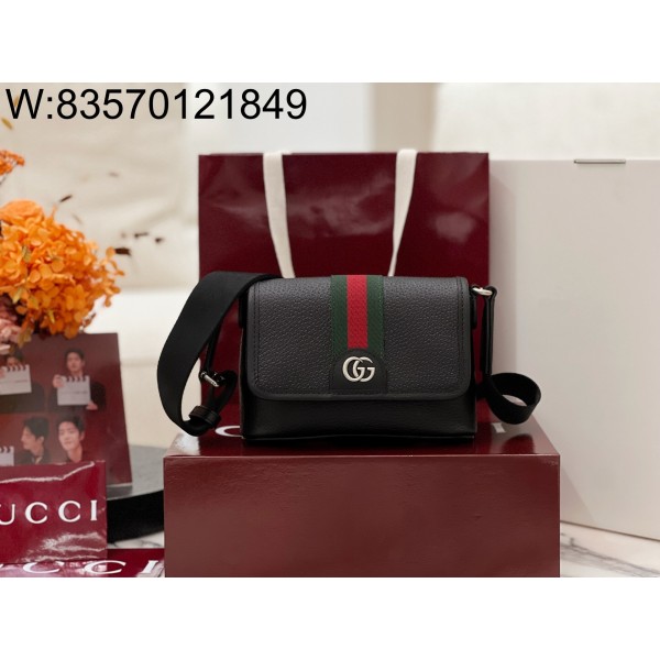 [JHL] 구찌 오피디아 미니백 838599 18.5*12*5cm 블랙 레더