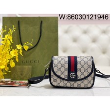 [JHL] 구찌 오피디아 GG 미니 숄더백 베이지 블루 772239 19*13*5cm