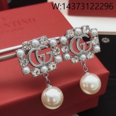 AGG 구찌 GG 로고 진주 펜던...