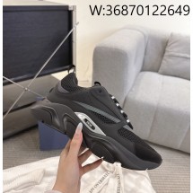 [327] 디올 B22 스니커즈 테크니컬 메쉬 스무스 카프스킨 블랙 남성용 4cm