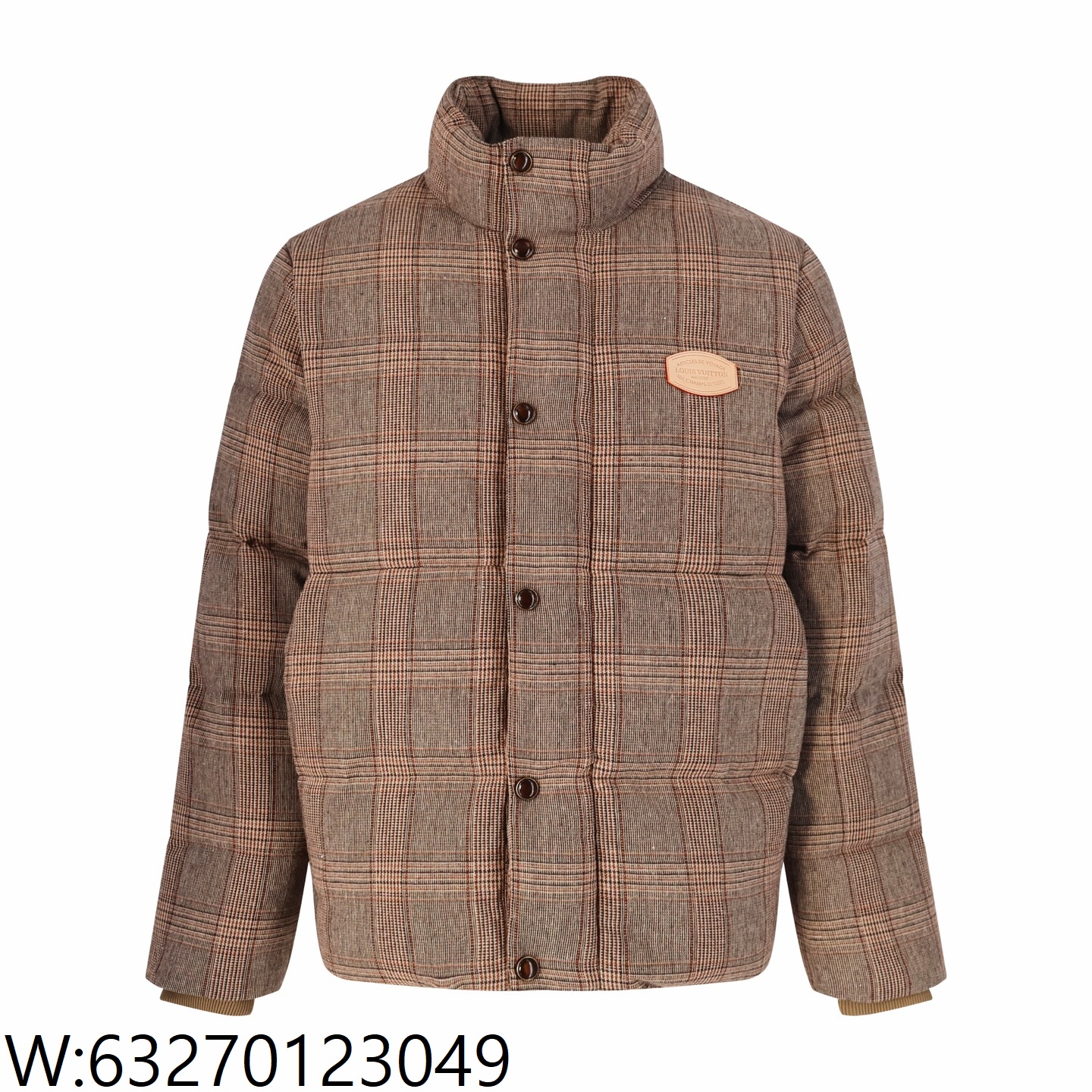 [잔디집2] 루이비통 트위드 다운 블루종 패딩 1AJBDB