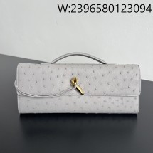 징 팩토리 보테가베네타 안디아모 클러치 타조가죽 스털링 805241 31*13*3cm 