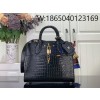 [88factory] 루이비통 LV 시티 스티머 MM백 M95846 27*23*13cm 블랙 악어무늬