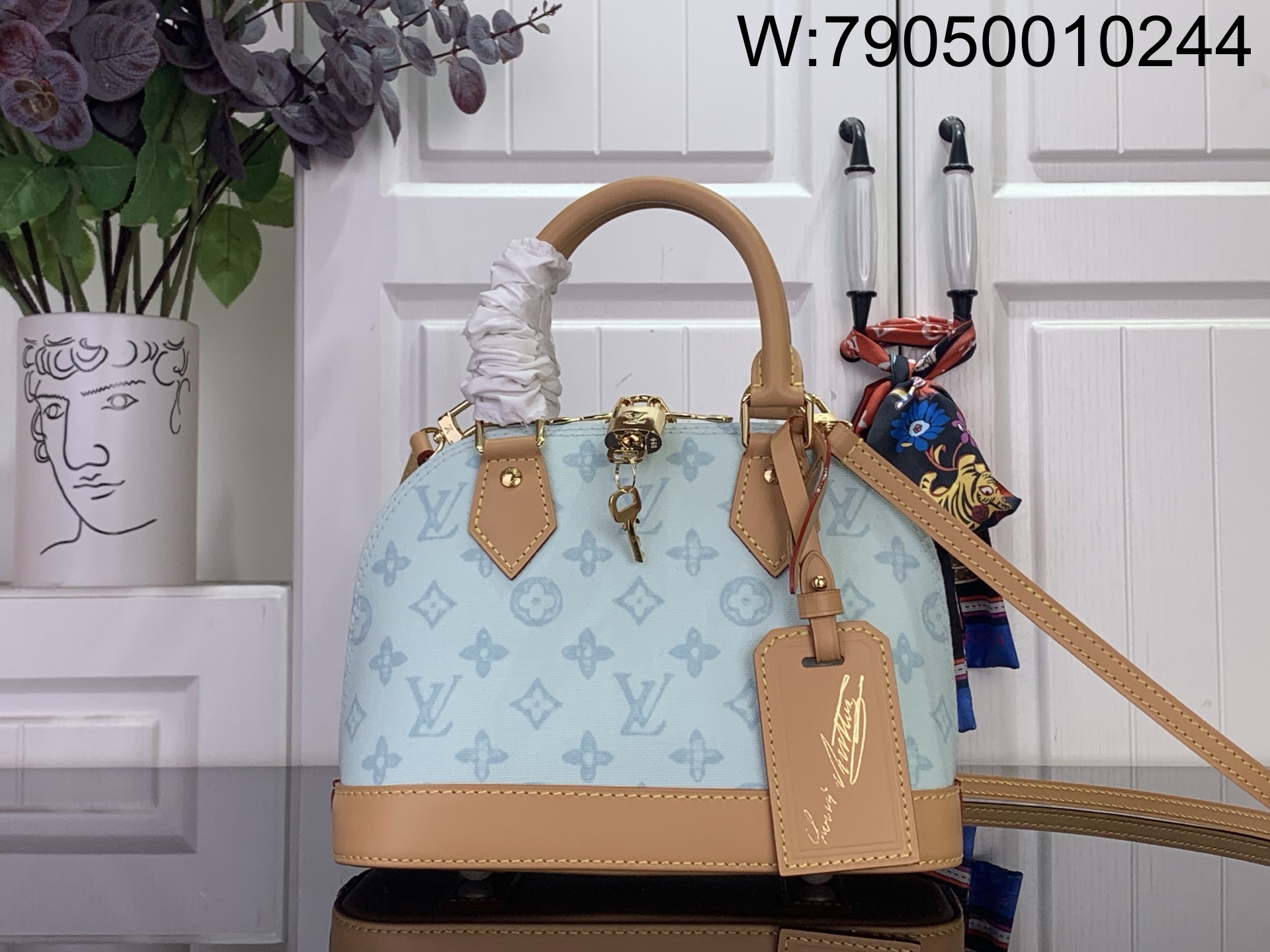 [88factory] 루이비통 알마 BB M28272 17.5*11.5*23.5cm 라이트 블루