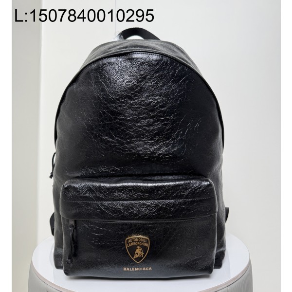 [dxg] 발렌시아가 x 오토모빌리 람보르기니 익스플로러 백팩 블랙 35*47*18cm