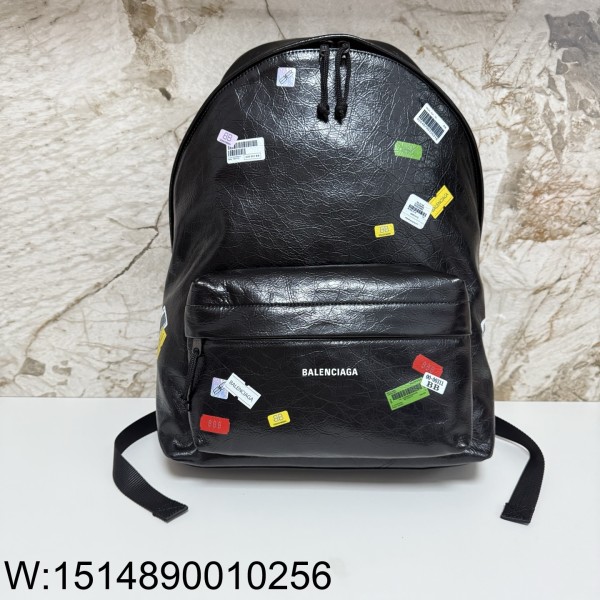 [dxg] 발렌시아가 익스플로러 백팩 블랙 멀티컬러 35*45*15cm