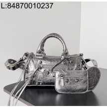 [dxg] 발렌시아가 르 카골 스몰 더플백 옵틱 실버 20*14*12cm