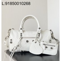 [dxg] 발렌시아가 르 카골 라지 더플백 옵틱 화이트 30*14*20cm