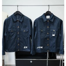 [조커셀러] 미우미우 카고 단추 자켓 네이비