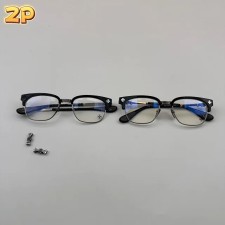 [윌리엄셀러] 크롬하츠 보넨노이슈어 2 블랙 브러쉬드 실버 안경