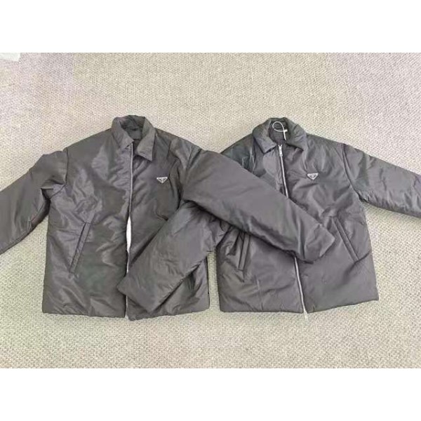 [윌리엄] 프라다 베이직 코튼 자켓 블랙