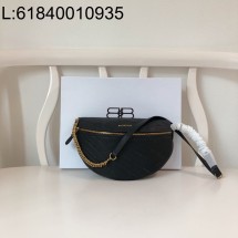 [dxg] 발렌시아가 수비니어 XS 여성 벨트백 크로스백 27*8*18cm블랙