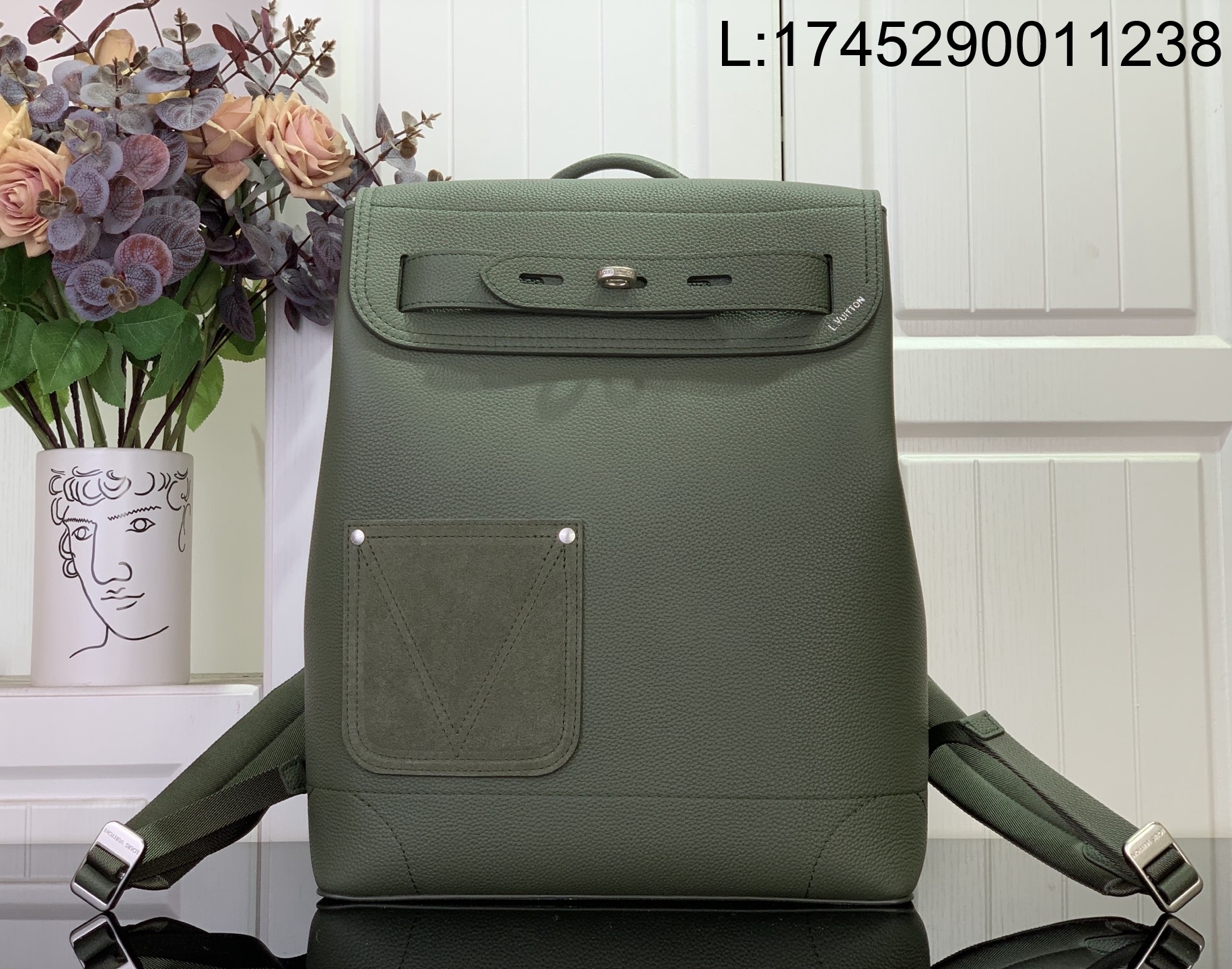 [88factory] 루이비통 스티머 백팩 M26852 39*15.5*31cm 그린