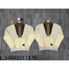 [ZZB] 루이비통 다미에 하이브리드 하프 집 워크웨어 풀오버 자켓 1AIMK0