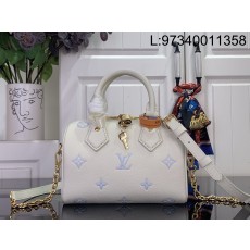 [88factory] 루이비통 스피디 20 M28314 20.5*13.5*12cm 아이보리 블루