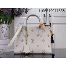 [88factory] 루이비통 온더고 스몰 M28313 25*19*11.5cm 아이보리 다크 핑크