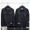 [조커셀러] 프라다 25SS 멀티 포켓 카고 자켓 블랙