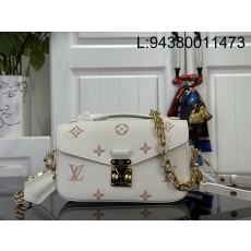 [88factory] 루이비통 포쉐트 메티스 이스트 웨스트 M27575 13.5*6*21.5cm 아이보리 다크 핑크