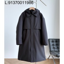 [GJ] 보테가베네타 페이크 레이어링 롱 패딩 블랙