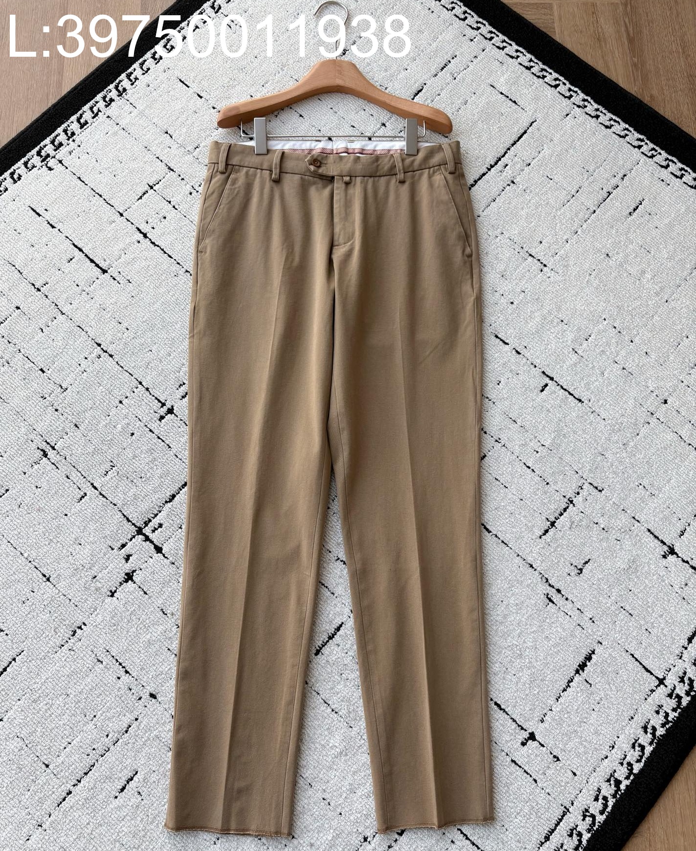 [GJ] 로로피아나 캐쥬얼 베이직 순색 팬츠 카키