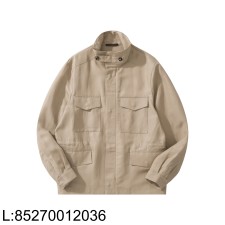 [흰] 로로피아나 clem 카고 자켓 카키