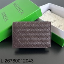 징 팩토리 보테가베네타 인트레치아토 피콜로 명함지갑 805825 11*7.5*2.5cm 와인