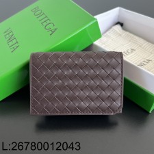 징 팩토리 보테가베네타 인트레치아토 피콜로 명함지갑 805825 11*7.5*2.5cm 와인