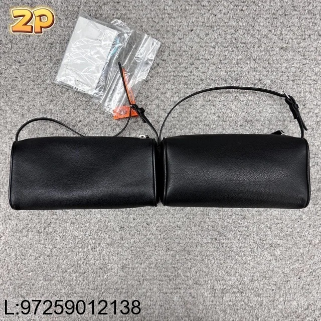 [윌리엄셀러] 더 로우 90's 백 레더 블랙