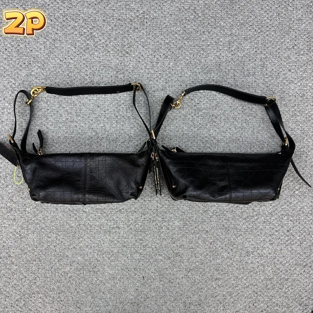 [윌리엄셀러] 디올 D 저니 백 빈티지 스무스 카프스킨 블랙