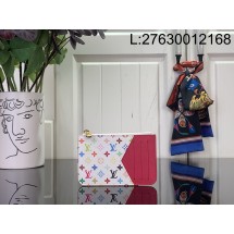 [88factory] 루이비통 LV x TM 로미 카드 홀더 화이트 M27706 8*0.8*12cm