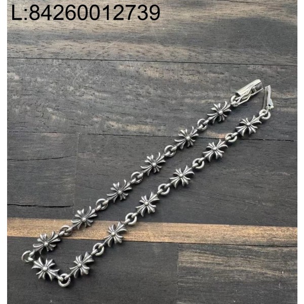 [아트셀러] 크롬하츠 Tinye 화염 십자가 팔찌