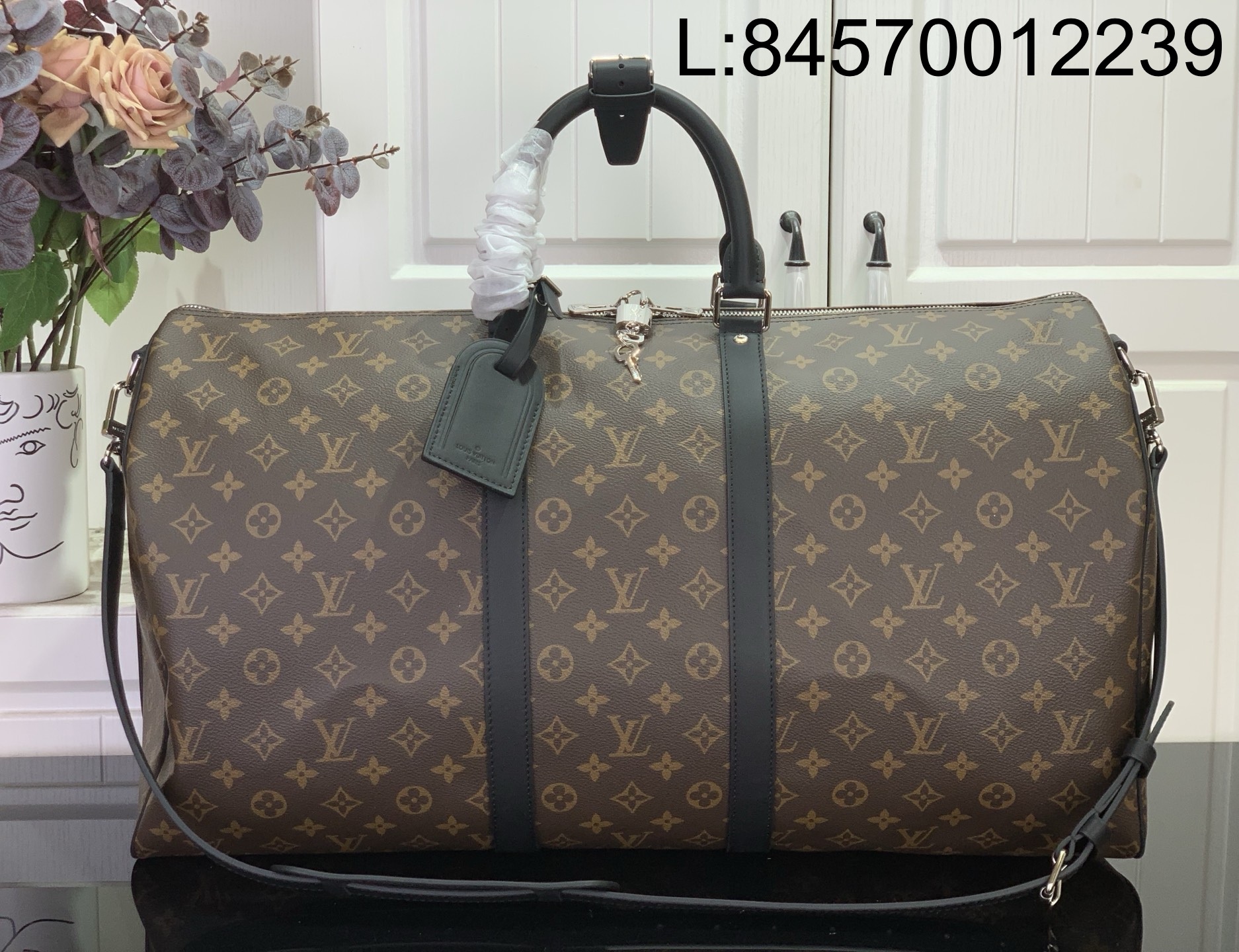 [88factory] 루이비통 키폴 55 반둘리에 M56714 31*26*55cm 블랙 브라운