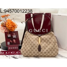 [JHL] 구찌 재키 1961 미디움 숄더백 샌드 브라운 863136 33*23*10cm