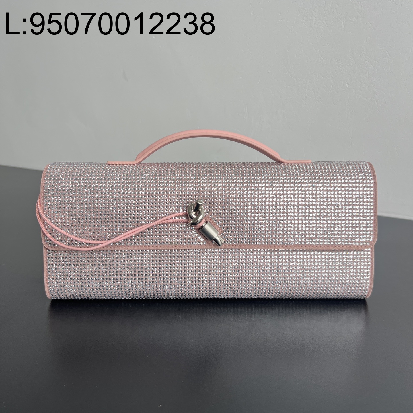 징 팩토리 보테가베네타 안디아모 클러치 로즈  844124 31*13*3cm