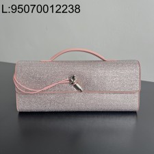 징 팩토리 보테가베네타 안디아모 클러치 로즈  844124 31*13*3cm